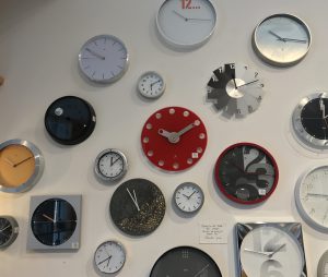 Wall of Clocks